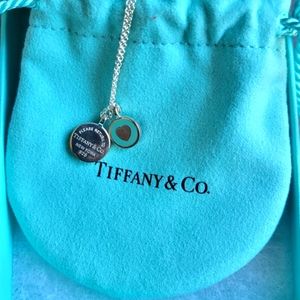 Tiffany double pendant necklace
